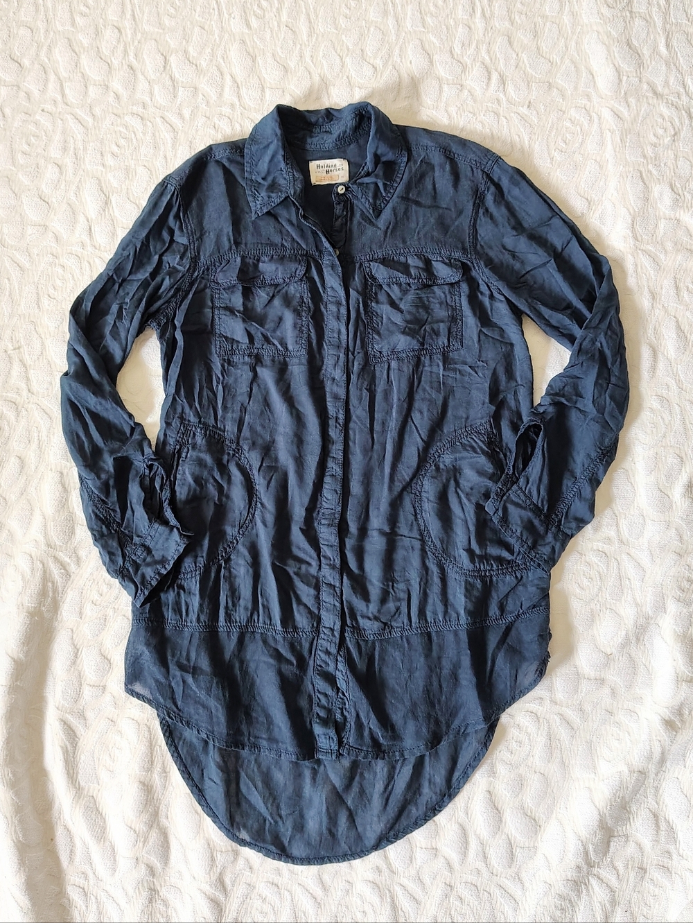 Holding Horses Button Down Tunic XS XSmall